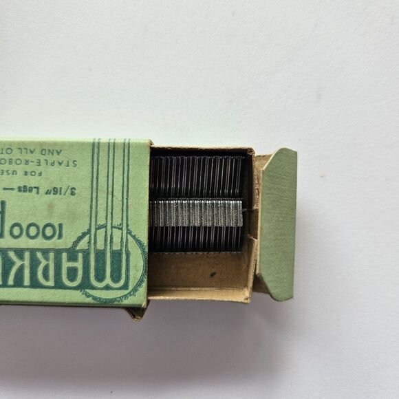 Vtg Markwell 1000 RX Staples USA Office Decor Staples Inside Art Deco Design - Picture 8 of 8